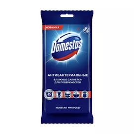 салфетки влажные DOMESTOS антибактериальные 30шт