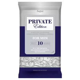 салфетки влажные SALFETI Men 10шт. универсальные