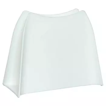 салфетница БЕРОССИ Krita 11,2х5,4х9,3см пластик снежно-белый