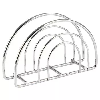 салфетница MALLONY Tenero 13,5х3,8x8,5см хром.металл