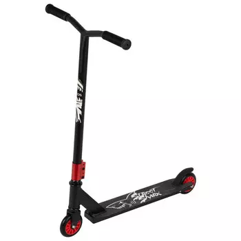 самокат трюковый ECOS SS-83 50,5см 100кг сталь, алюминий, пластик черно-красный