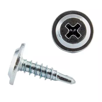 саморез для тонких пластин усиленный с буром 4,2х38мм 20шт