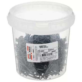 саморез гипсокартон-дерево 3,8х41мм 500шт