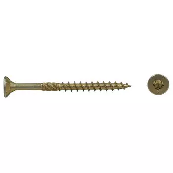 саморез конструкционный для дерева 4,0x60мм с фрезой TORX20 12шт