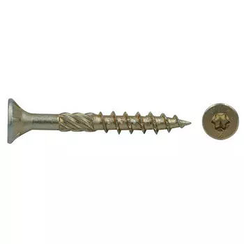 саморез конструкционный для дерева 5,0x40мм с фрезой TORX25 15шт