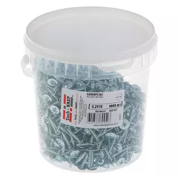 саморез по металлу 4,2х19мм 1000шт