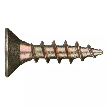 саморез универсальный 3,0х16мм желтый потайная головка 30шт