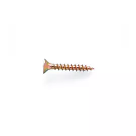 саморез универсальный 3,0х16мм желтый потайная головка 120шт