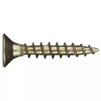 саморез универсальный 3,0х20мм желтый потайная головка 25шт