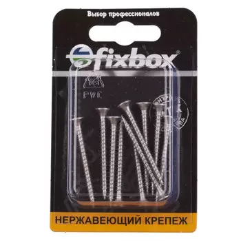 саморез универсальный 3,5x40мм потайная головка 10шт нержавеющая сталь