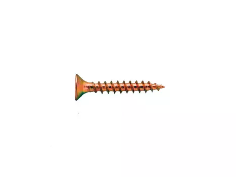 саморез универсальный 5,0х35мм желтый потайная головка 35шт