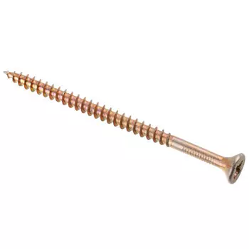 саморез универсальный 5,0х80мм желтый 100шт