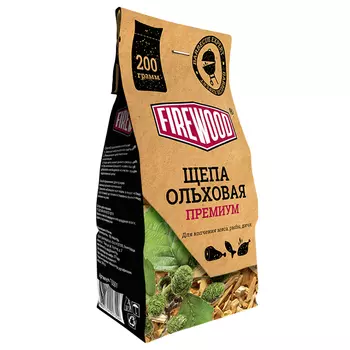 щепа для копчения FIRE WOOD 200г ольховая