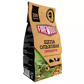 щепа для копчения FIRE WOOD 200г ольховая