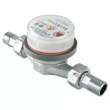 счетчик для воды универсальный VALTEC DN15 110 мм со сгонами