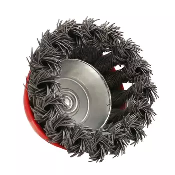 щетка для дрели VIRA 65 мм чашеобразная с хвостовиком крученая металлическая