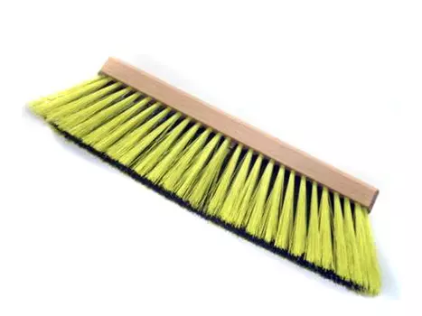 щетка для пола и улицы овальная 6-рядная