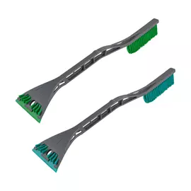 щетка для снега 59см со скребком цвет в ассортименте