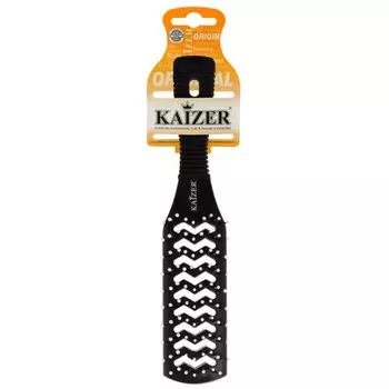 щетка массажная KAIZER 21,5см вентиляционная двухсторонняя пластик
