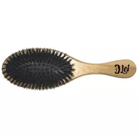 щетка массажная LEI 22х7см натуральная щетина дерево