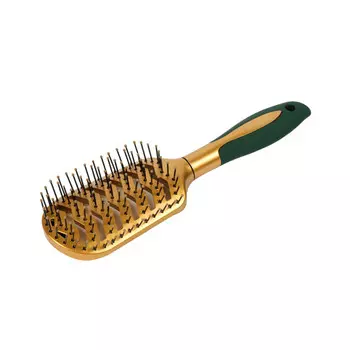 щетка массажная TODELIA 23см вентиляционная овальная пластик