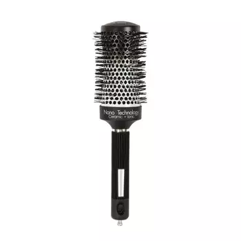 щетка массажная TODELIA 28,5см круглая нейлон, силикон, термостойкая керамика