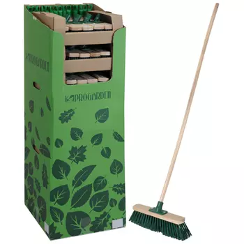 щетка с деревянной ручкой 120х30см