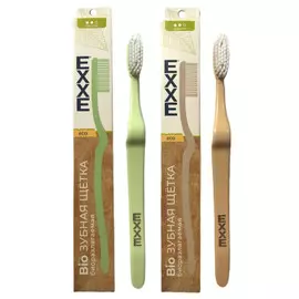 щетка зубная EXXE Eco Биоразлагаемая средняя