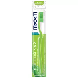 щетка зубная EXXE Luxury Зеленый чай мягкая