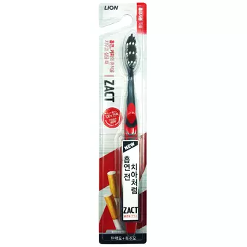 щетка зубная LION Zact для отбеливания зубов средняя