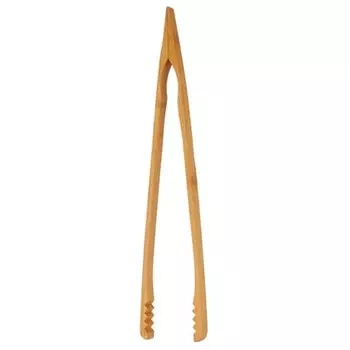 щипцы ATTRIBUTE Bamboo 29см кухонные бамбук