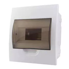 щит распределительный LEZARD встраиваемый на 8 модулей IP40 белый