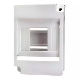 щит распределительный навесной на 2-4 модуля ЩРн-П-4 IP30 пластиковый без дверей 1/4 КМПн белый