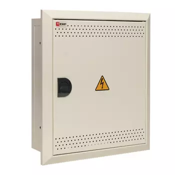 щит слаботочный EKF Crosser IP31 390х340х120мм белый металл