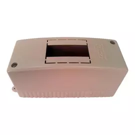 щиток открытой проводки 130х50х65 IP 30 1-2 модуля коричневый