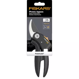 секатор плоскостной FISKARS PowerLevel P55 рычажный привод
