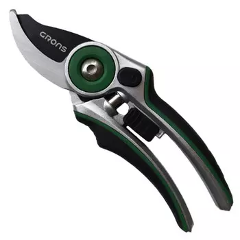 секатор плоскостной GRONS Power P002 20,5см пружинный привод