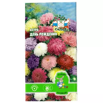 семена Астра День рождения смесь видов СЕДЕК 0,2г