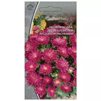 семена Астра обильноцветущая Зарево 0,2г