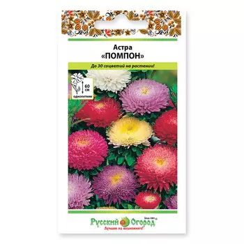 семена Астра Помпон смесь 0,3 г