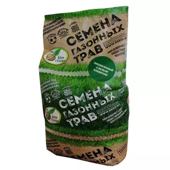 семена газонной травы Экологичный с белым клевером 0,5кг