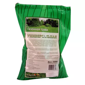 семена газонной травы Зеленая лужайка 0,5кг