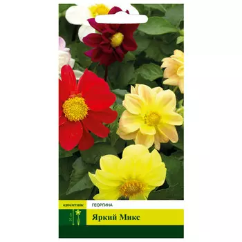 семена Георгина Яркий Микс СЕВЕРНЫЙ ОГОРОД 0,2г