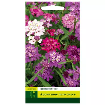 семена Иберис Ароматное лето смесь зонтичный СЕВЕРНЫЙ ОГОРОД 0,3г