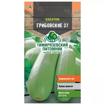 семена кабачок Грибовские 37 2г