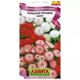 семена Маргаритка Большой гвоздик 0,05г махровая смесь