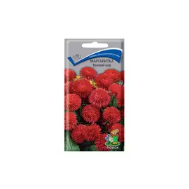 семена Маргаритка красный шар 0,05г