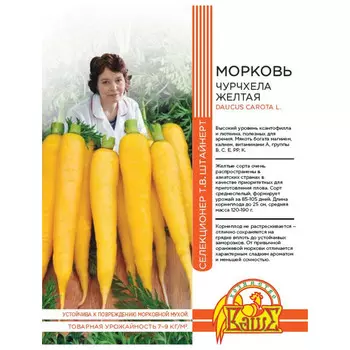 семена Морковь Чурчхела жёлтая (для плова) 0,5г селекция Штайнерт