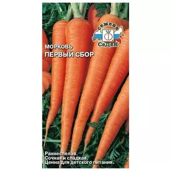 семена Морковь Первый сбор 2г
