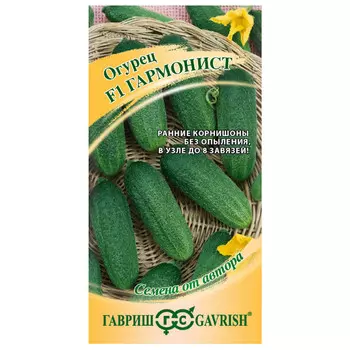 семена огурец гармонист ГАВРИШ F1 10шт корнишон авторские